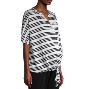 Maternity Tie-Front Top